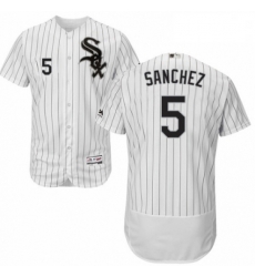 Mens Majestic Chicago White Sox 5 Yolmer Sanchez White Home Flex Base Authentic Collection MLB Jersey Mens Majestic Chicago White Sox 5 Yolmer Sanchez White Home Flex Base Authentic Collection MLB Jersey