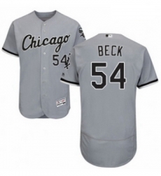 Mens Majestic Chicago White Sox 54 Chris Beck Grey Road Flex Base Authentic Collection MLB Jersey Mens Majestic Chicago White Sox 54 Chris Beck Grey Road Flex Base Authentic Collection MLB Jersey