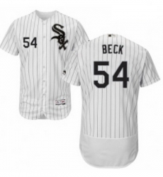 Mens Majestic Chicago White Sox 54 Chris Beck White Home Flex Base Authentic Collection MLB Jersey Mens Majestic Chicago White Sox 54 Chris Beck White Home Flex Base Authentic Collection MLB Jersey