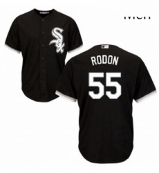Mens Majestic Chicago White Sox 55 Carlos Rodon Replica Black Alternate Home Cool Base MLB Jersey Mens Majestic Chicago White Sox 55 Carlos Rodon Replica Black Alternate Home Cool Base MLB Jersey