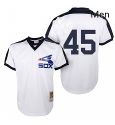 Mens Mitchell and Ness Chicago White Sox 45 Michael Jordan Replica White Throwback MLB Jersey Mens Mitchell and Ness Chicago White Sox 45 Michael Jordan Replica White Throwback MLB Jersey