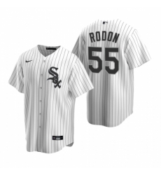 Mens Nike Chicago White Sox 55 Carlos Rodon White Home Stitched Baseball Jerse Mens Nike Chicago White Sox 55 Carlos Rodon White Home Stitched Baseball Jerse