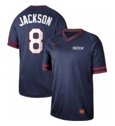 Mens Nike Chicago White Sox 8 Bo Jackson Navy Authentic Cooperstown Collection Stitched Baseball Jersey Mens Nike Chicago White Sox 8 Bo Jackson Navy Authentic Cooperstown Collection Stitched Baseball Jersey