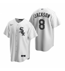 Mens Nike Chicago White Sox 8 Bo Jackson White Home Stitched Baseball Jerse Mens Nike Chicago White Sox 8 Bo Jackson White Home Stitched Baseball Jerse