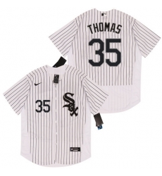 White Sox 35 Frank Thomas White 2020 Nike Flexbase Jersey White Sox 35 Frank Thomas White 2020 Nike Flexbase Jersey