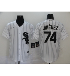 White Sox 74 Eloy Jimenez White 2020 Nike Cool Base Jersey White Sox 74 Eloy Jimenez White 2020 Nike Cool Base Jersey
