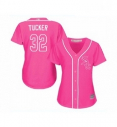 Womens Chicago White Sox 32 Preston Tucker Replica Pink Fashion Cool Base Baseball Jersey Womens Chicago White Sox 32 Preston Tucker Replica Pink Fashion Cool Base Baseball Jersey
