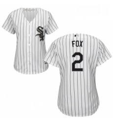 Womens Majestic Chicago White Sox 2 Nellie Fox Replica White Home Cool Base MLB Jersey Womens Majestic Chicago White Sox 2 Nellie Fox Replica White Home Cool Base MLB Jersey