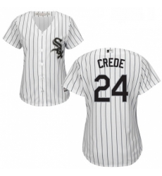 Womens Majestic Chicago White Sox 24 Joe Crede Authentic White Home Cool Base MLB Jersey Womens Majestic Chicago White Sox 24 Joe Crede Authentic White Home Cool Base MLB Jersey