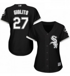 Womens Majestic Chicago White Sox 27 Lucas Giolito Authentic Black Alternate Home Cool Base MLB Jersey Womens Majestic Chicago White Sox 27 Lucas Giolito Authentic Black Alternate Home Cool Base MLB Jersey