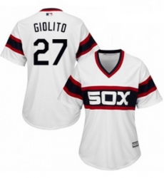Womens Majestic Chicago White Sox 27 Lucas Giolito Replica White 2013 Alternate Home Cool Base MLB Jersey Womens Majestic Chicago White Sox 27 Lucas Giolito Replica White 2013 Alternate Home Cool Base MLB Jersey