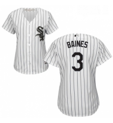 Womens Majestic Chicago White Sox 3 Harold Baines Authentic White Home Cool Base MLB Jersey Womens Majestic Chicago White Sox 3 Harold Baines Authentic White Home Cool Base MLB Jersey