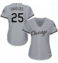 Womens Majestic Chicago White Sox 33 James Shields Authentic Grey Road Cool Base MLB Jersey Womens Majestic Chicago White Sox 33 James Shields Authentic Grey Road Cool Base MLB Jersey