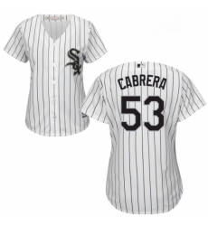 Womens Majestic Chicago White Sox 53 Melky Cabrera Replica White Home Cool Base MLB Jersey Womens Majestic Chicago White Sox 53 Melky Cabrera Replica White Home Cool Base MLB Jersey