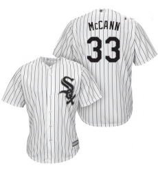 White Sox #33 James McCann White 28Black Strip Home Cool Base Stitched Youth Baseball Jersey White Sox #33 James McCann White 28Black Strip Home Cool Base Stitched Youth Baseball Jersey