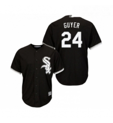 Youth Chicago White Sox 24 Brandon Guyer Replica Black Alternate Home Cool Base Baseball Jersey Youth Chicago White Sox 24 Brandon Guyer Replica Black Alternate Home Cool Base Baseball Jersey