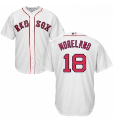 Youth Majestic Boston Red Sox 18 Mitch Moreland Replica White Home Cool Base MLB Jersey Youth Majestic Boston Red Sox 18 Mitch Moreland Replica White Home Cool Base MLB Jersey