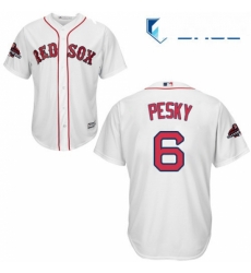 Youth Majestic Boston Red Sox 6 Johnny Pesky Authentic White Home Cool Base 2018 World Series Champions MLB Jersey Youth Majestic Boston Red Sox 6 Johnny Pesky Authentic White Home Cool Base 2018 World Series Champions MLB Jersey