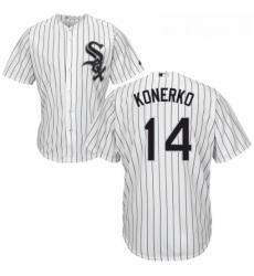 Youth Majestic Chicago White Sox 14 Paul Konerko Replica White Home Cool Base MLB Jersey Youth Majestic Chicago White Sox 14 Paul Konerko Replica White Home Cool Base MLB Jersey