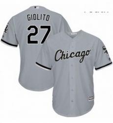 Youth Majestic Chicago White Sox 27 Lucas Giolito Replica Grey Road Cool Base MLB Jersey Youth Majestic Chicago White Sox 27 Lucas Giolito Replica Grey Road Cool Base MLB Jersey