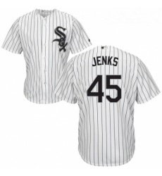 Youth Majestic Chicago White Sox 45 Bobby Jenks Authentic White Home Cool Base MLB Jersey Youth Majestic Chicago White Sox 45 Bobby Jenks Authentic White Home Cool Base MLB Jersey