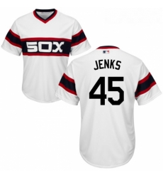 Youth Majestic Chicago White Sox 45 Bobby Jenks Replica White 2013 Alternate Home Cool Base MLB Jersey Youth Majestic Chicago White Sox 45 Bobby Jenks Replica White 2013 Alternate Home Cool Base MLB Jersey