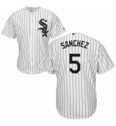 Youth Majestic Chicago White Sox 5 Yolmer Sanchez Authentic White Home Cool Base MLB Jersey Youth Majestic Chicago White Sox 5 Yolmer Sanchez Authentic White Home Cool Base MLB Jersey