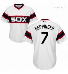 Youth Majestic Chicago White Sox 7 Jeff Keppinger Replica White 2013 Alternate Home Cool Base MLB Jersey Youth Majestic Chicago White Sox 7 Jeff Keppinger Replica White 2013 Alternate Home Cool Base MLB Jersey