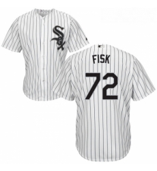Youth Majestic Chicago White Sox 72 Carlton Fisk Authentic White Home Cool Base MLB Jersey Youth Majestic Chicago White Sox 72 Carlton Fisk Authentic White Home Cool Base MLB Jersey