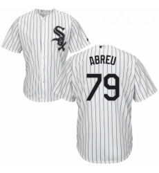 Youth Majestic Chicago White Sox 79 Jose Abreu Replica White Home Cool Base MLB Jersey Youth Majestic Chicago White Sox 79 Jose Abreu Replica White Home Cool Base MLB Jersey