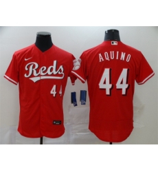 Men Cincinnati Reds 44 Aristides Aquino Red Stitched MLB Flex Base Nike Jersey Men Cincinnati Reds 44 Aristides Aquino Red Stitched MLB Flex Base Nike Jersey