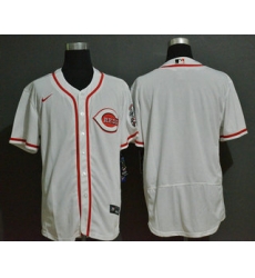 Men Cincinnati Reds Blank White Stitched MLB Flex Base Nike Jersey Men Cincinnati Reds Blank White Stitched MLB Flex Base Nike Jersey