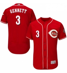 Mens Majestic Cincinnati Reds 3 Scooter Gennett Red Alternate Flex Base Authentic Collection MLB Jersey Mens Majestic Cincinnati Reds 3 Scooter Gennett Red Alternate Flex Base Authentic Collection MLB Jersey