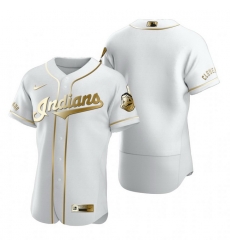Cleveland Indians Blank White Nike Mens Authentic Golden Edition MLB Jersey Cleveland Indians Blank White Nike Mens Authentic Golden Edition MLB Jersey