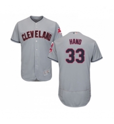 Mens Cleveland Indians 33 Brad Hand Grey Road Flex Base Authentic Collection Baseball Jersey Mens Cleveland Indians 33 Brad Hand Grey Road Flex Base Authentic Collection Baseball Jersey