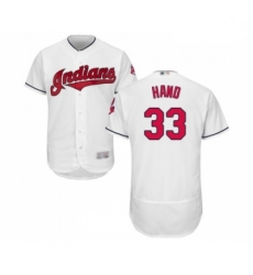 Mens Cleveland Indians 33 Brad Hand White Home Flex Base Authentic Collection Baseball Jersey Mens Cleveland Indians 33 Brad Hand White Home Flex Base Authentic Collection Baseball Jersey