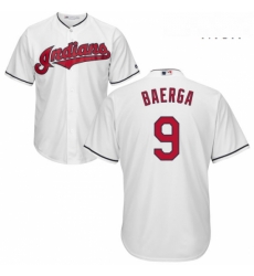 Mens Majestic Cleveland Indians 9 Carlos Baerga Replica White Home Cool Base MLB Jersey Mens Majestic Cleveland Indians 9 Carlos Baerga Replica White Home Cool Base MLB Jersey