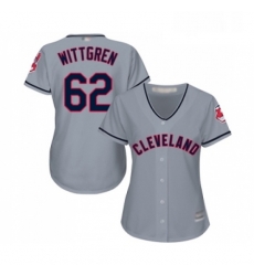 Womens Cleveland Indians 62 Nick Wittgren Replica Grey Road Cool Base Baseball Jersey Womens Cleveland Indians 62 Nick Wittgren Replica Grey Road Cool Base Baseball Jersey