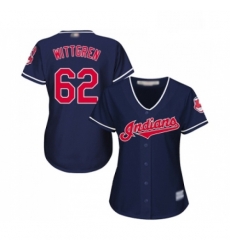 Womens Cleveland Indians 62 Nick Wittgren Replica Navy Blue Alternate 1 Cool Base Baseball Jersey Womens Cleveland Indians 62 Nick Wittgren Replica Navy Blue Alternate 1 Cool Base Baseball Jersey