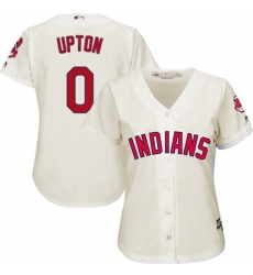 Womens Majestic Cleveland Indians 0 BJ Upton Authentic Cream Alternate 2 Cool Base MLB Jersey Womens Majestic Cleveland Indians 0 BJ Upton Authentic Cream Alternate 2 Cool Base MLB Jersey
