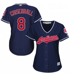 Womens Majestic Cleveland Indians 8 Lonnie Chisenhall Authentic Navy Blue Alternate 1 Cool Base MLB Jersey Womens Majestic Cleveland Indians 8 Lonnie Chisenhall Authentic Navy Blue Alternate 1 Cool Base MLB Jersey
