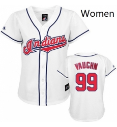 Womens Majestic Cleveland Indians 99 Ricky Vaughn Authentic White MLB Jersey Womens Majestic Cleveland Indians 99 Ricky Vaughn Authentic White MLB Jersey