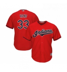 Youth Cleveland Indians 33 Brad Hand Replica Scarlet Alternate 2 Cool Base Baseball Jersey Youth Cleveland Indians 33 Brad Hand Replica Scarlet Alternate 2 Cool Base Baseball Jersey