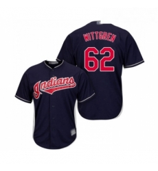 Youth Cleveland Indians 62 Nick Wittgren Replica Navy Blue Alternate 1 Cool Base Baseball Jersey Youth Cleveland Indians 62 Nick Wittgren Replica Navy Blue Alternate 1 Cool Base Baseball Jersey
