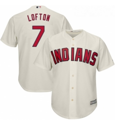 Youth Majestic Cleveland Indians 7 Kenny Lofton Authentic Cream Alternate 2 Cool Base MLB Jersey Youth Majestic Cleveland Indians 7 Kenny Lofton Authentic Cream Alternate 2 Cool Base MLB Jersey