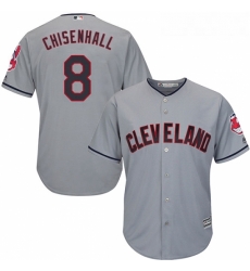 Youth Majestic Cleveland Indians 8 Lonnie Chisenhall Replica Grey Road Cool Base MLB Jersey Youth Majestic Cleveland Indians 8 Lonnie Chisenhall Replica Grey Road Cool Base MLB Jersey