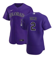 Men Colorado Rockies 2 Yonathan Daza Men Nike Purple Alternate 2020 Flex Base Player MLB Jersey Men Colorado Rockies 2 Yonathan Daza Men Nike Purple Alternate 2020 Flex Base Player MLB Jersey