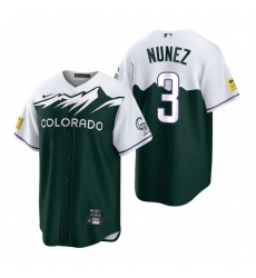 Men Nike Nike Colorado Rockies #3 Dom Nunez City Connect Stitched Baseball Jersey Men Nike Nike Colorado Rockies #3 Dom Nunez City Connect Stitched Baseball Jersey