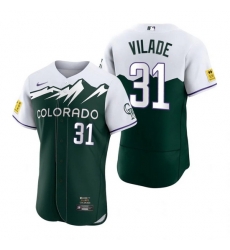 Men Nike Nike Colorado Rockies #31 Ryan Vilade City Connect Stitched Flex Base Baseball Jersey Men Nike Nike Colorado Rockies #31 Ryan Vilade City Connect Stitched Flex Base Baseball Jersey