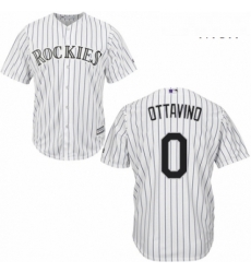 Mens Majestic Colorado Rockies 0 Adam Ottavino Replica White Home Cool Base MLB Jersey Mens Majestic Colorado Rockies 0 Adam Ottavino Replica White Home Cool Base MLB Jersey